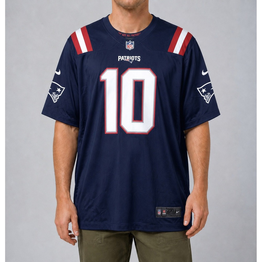 New England Patriots Mac Jones 10 Jersey Mens XXL